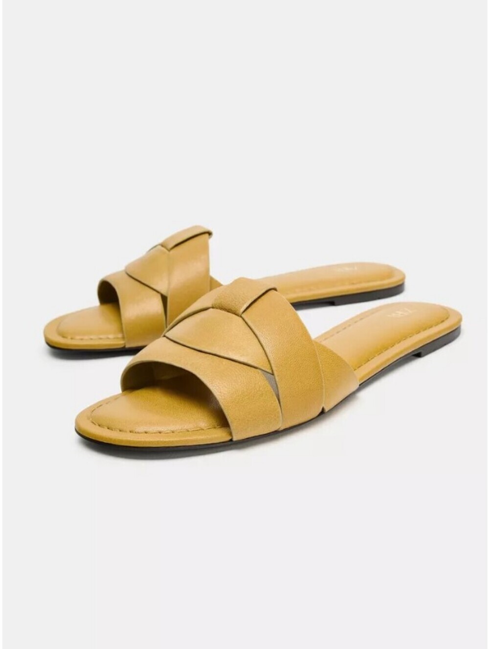 Zara Leather Flats